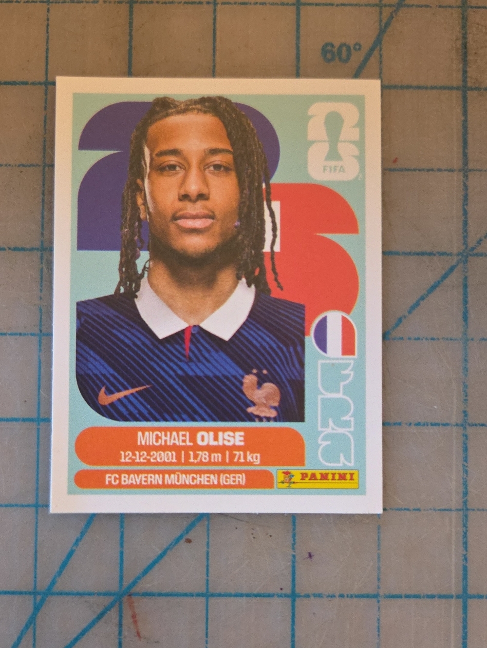 Michael Olise FRA 14 Panini FIFA World Cup 2026 Sticker